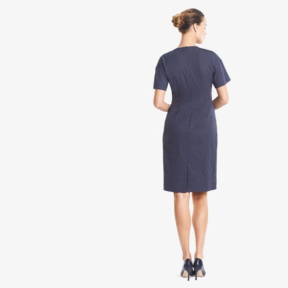 MM Lafleur The Gayle Dress Vine Jacquard Size 4 - Picture 4 of 5